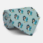 Snowboard Krawatte (Gerollt)