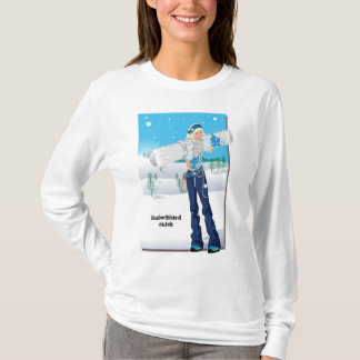 Snowboard-Küken T-Shirt
