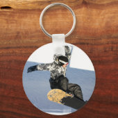 Snowboard Launch Schlüsselanhänger (Vorderseite)