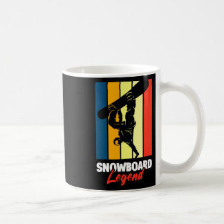 Snowboard Legend Mountain Board Funny Snowboard Kaffeetasse