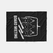 Snowboard Meeting Snowboarding Vacation Skiing Fleecedecke (Vorderseite (Horizontal))