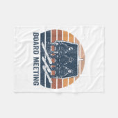 Snowboard Meeting Snowboarding Vacation Skiing Fleecedecke (Vorderseite (Horizontal))