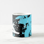 snowBOARD mit Vögeln Tasse (Mittel)