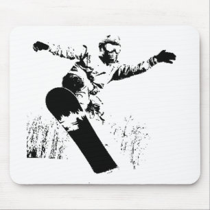 Snowboard Mousepad