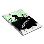 Snowboard-Notebook Notizblock (Rechte Seite)