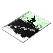 Snowboard-Notebook Notizblock (Linke Seite)