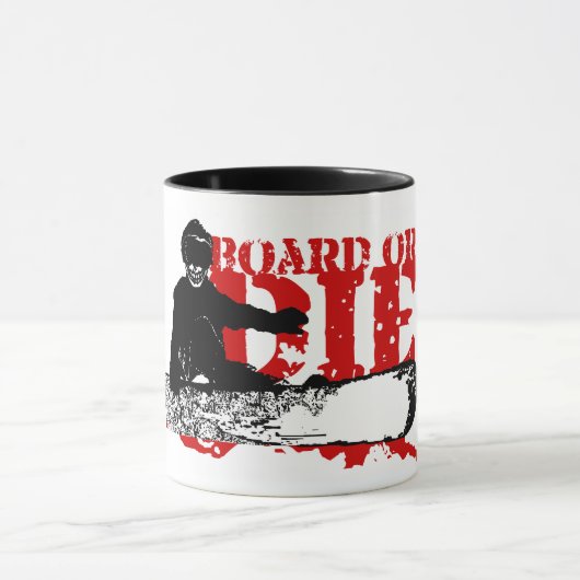 Snowboard ODER DIE Tasse (Zentrum)