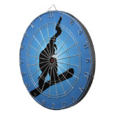 Snowboard Outlaw Dartscheibe (Vorderseite rechts)