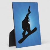 Snowboard Outlaw Fotoplatte (Seite)