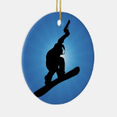 Snowboard Outlaw Keramikornament (Rechts)