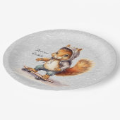 Snowboard-Papierplatte für Wasserfarbeneisen Pappteller (Schrägansicht)