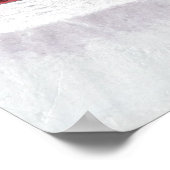 Snowboard Poster (Ecke)