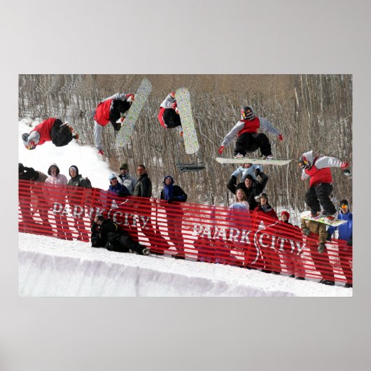 Snowboard Poster (Vorne)