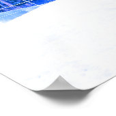 Snowboard-Poster Poster (Ecke)