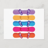 Snowboard Postkarte (Vorderseite)