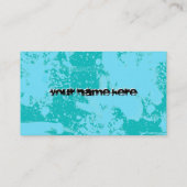 Snowboard-Powder Visitenkarte (Rückseite)