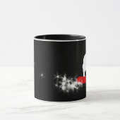 Snowboard: Pulverspur: Tasse (Zentrum)