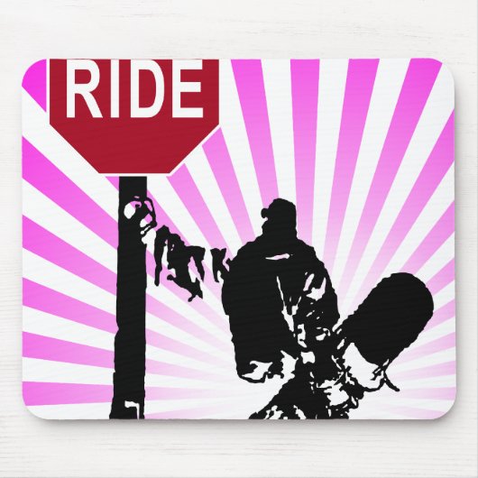Snowboard.. Richtung? Mousepad (Vorne)