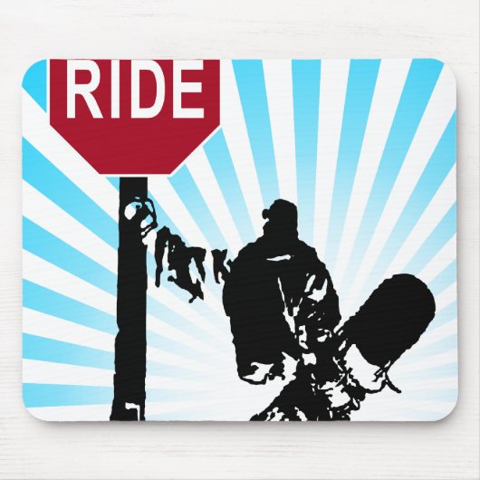 Snowboard.. Richtung? Mousepad (Vorne)