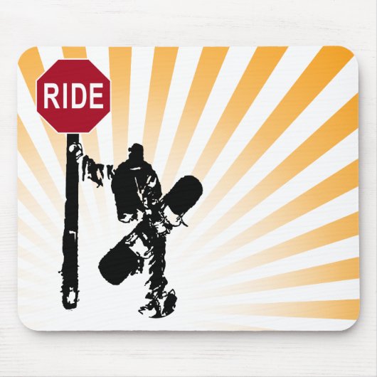 Snowboard.. Richtung? Mousepad (Vorne)