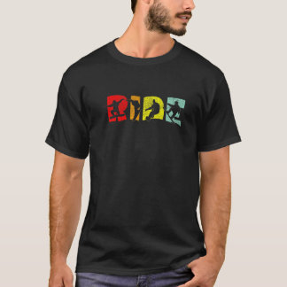 Snowboard RIDE Snowboarder Retro Suns T-Shirt
