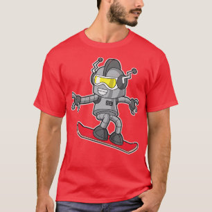 Snowboard Robot Snowboarder Snowboarder T-Shirt