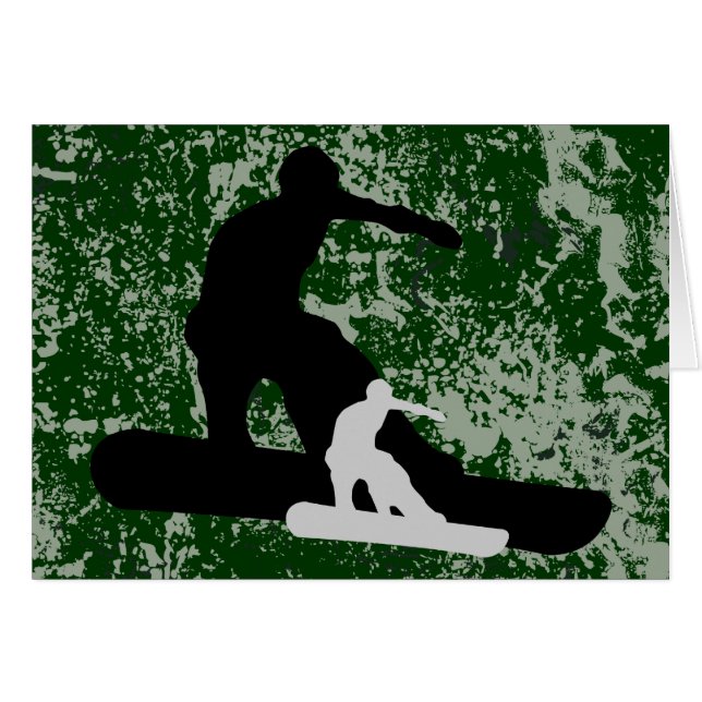 Snowboard: Schatten (Vorderseite (Horizontal))