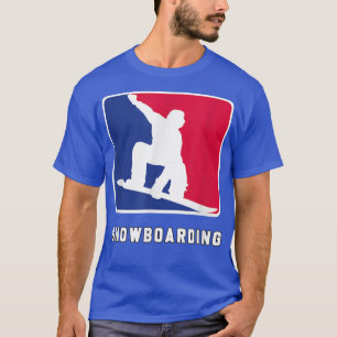 Snowboard Schneeschuhski Snowboarde T-Shirt