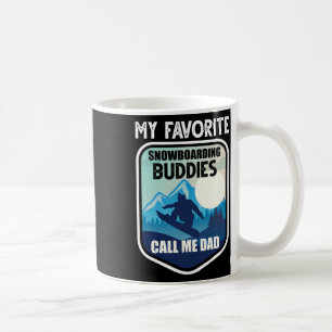 Snowboard Shirt My Lieblings-Snowboarden-Budapest Kaffeetasse