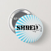Snowboard. Shred. Button (Vorne & Hinten)