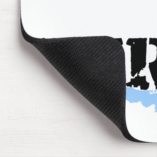 Snowboard. Shred. Mousepad (Ecke)