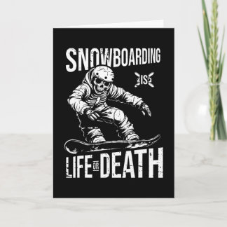 Snowboard Skeleton Snowboarding - Winter Sports Sn Karte