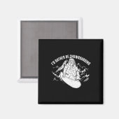 Snowboard Skifahren Snowboarder Wettbewerb Magnet (Vorderseite/Rückseite)