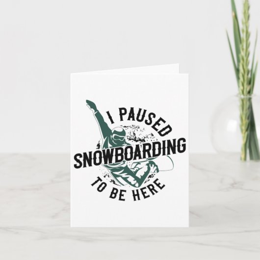 Snowboard Snowboard 7 Karte (Vorderseite)