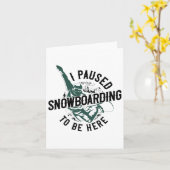 Snowboard Snowboard 7 Karte (Gelbe Blume)