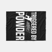 Snowboard-Snowboard, ausgelöst durch Pulver 1 Fleecedecke (Vorderseite (Horizontal))