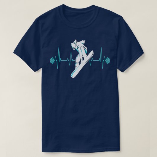 Snowboard - Snowboard - Geschenk - Snowboarden T-Shirt (Design vorne)