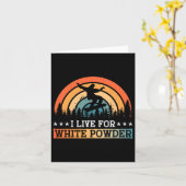 Snowboard-Snowboard Ich lebe für Weißpulver Karte (Gelbe Blume)