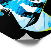 Snowboard-Snowboard-Snowboard-Snowboarden Poster (Ecke)