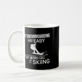 Snowboard Snowboard Vintag 3 Kaffeetasse (Links)