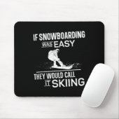 Snowboard Snowboard Vintag 3 Mousepad (Mit Mouse)