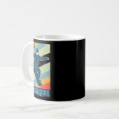 Snowboard Snowboard Vintag Retro 2 Kaffeetasse (Vorderseite Links)