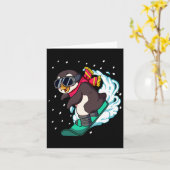 Snowboard Snowboarden 2 Karte (Gelbe Blume)
