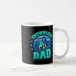 Snowboard Snowboarden Phantastischer Vater Männer  Kaffeetasse