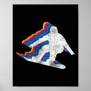 Snowboard Snowboarden Snowboarder Poster