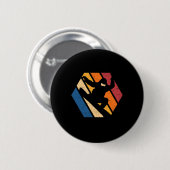 Snowboard Snowboarden Snowboarder Ski Winter Liebe Button (Vorne & Hinten)