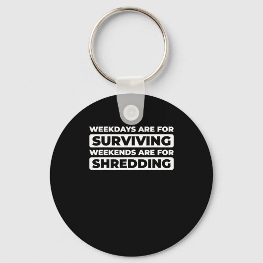 Snowboard Snowboarden Wintersport - Snowboarder Schlüsselanhänger (Vorderseite)