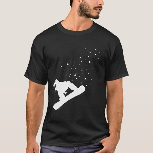 Snowboard Snowboarder Snowboarden 4 T-Shirt (Vorderseite)