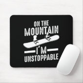 Snowboard Snowboarder Snowboarden 5 Mousepad (Mit Mouse)