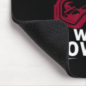 Snowboard Snowboarder Snowboarden mein Drug der Wa Mousepad (Ecke)